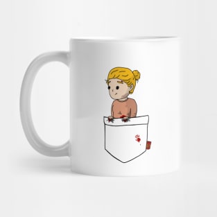 Chasing Villanelle Pocket Tee Mug